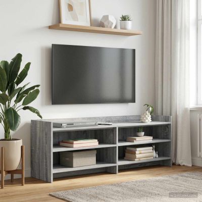 vidaXL TV skrinka 135 x 33 x 47 cm Sivý Sonoma Kompozitné drevo