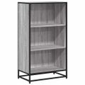 vidaXL Knižnica sivá sonoma 60x35x107,5 cm kompozitné drevo