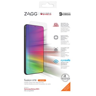 ZAGG Invisible Shield Fusion XTR D3O hybridné sklo pre Samsung Galaxy S22+ 5G