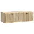 vidaXL Nástenná TV skrinka Dub sonoma 98 x 41 x 30 cm Kompozitné drevo