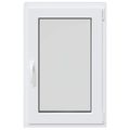 vidaXL Otočné a sklopné okno do suterénu RISOR 60 x 90 cm PVC a sklo