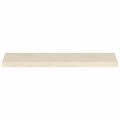 vidaXL Parapety 2 ks Biela 90 x 30 x 2 cm Masívne dubové drevo