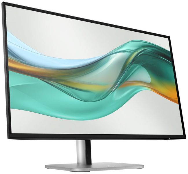 HP/527pu/27"/IPS/QHD/100Hz/5ms/Blck-Slvr/3R Monitor, 27" QHD IPS, USB-C 100W, 100Hz, sRGB 100%, bezokrajový design, ergonomické nastavení, Eye Ease