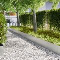 vidaXL Obrubník trávnika 10 ks 100 x 0,05 x 30 cm Pozinkovaná oceľ