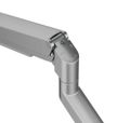 Neomounts  DS70-250SL1 Neomounts NEXT Slim Desk Mount, single display (topfix clamp/grommet), silver Držák, VESA, stolní, pro plochý/zakrivený monitor, úhloprícka 17–35", náklon 90°, otácení 180°, rotace 360°, nosnost 9kg, stríbrn