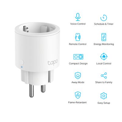 TP-Link Tapo P115, Chytrá mini Wi-Fi zásuvka s měřením spotřeby energie