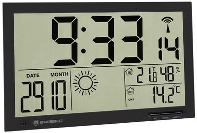 Nástenné hodiny Bresser MyTime Jumbo LCD
