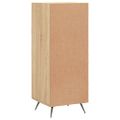 vidaXL Komoda dub sonoma 34,5x34x90 cm spracované drevo