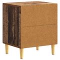 vidaXL Nočný stolík Staré drevo 43 x 34,5 x 50 cm Kompozitné drevo