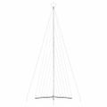 vidaXL LED vianočný stromček 789 LED studená biela 476 cm