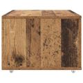 vidaXL Zásuvkový kabinet 55 x 45 x 31 cm Staré drevo