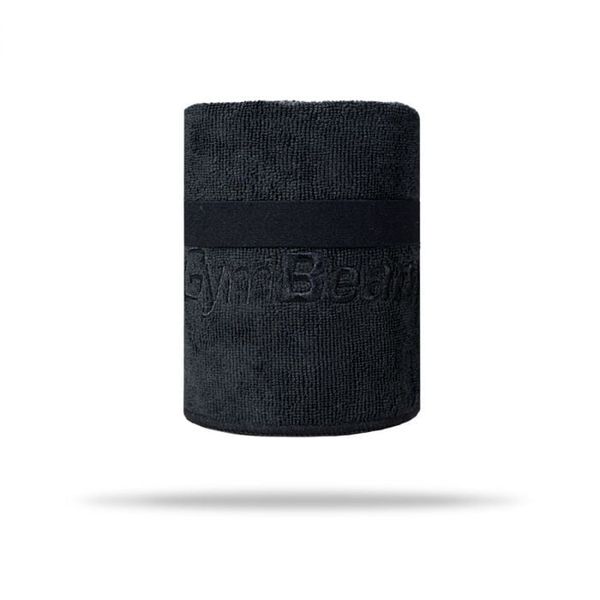 Športový uterák z mikrovlákna Large Black - GymBeam