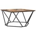 vidaXL Konferenčný stolík Dymová dub 80 x 80 x 45 cm