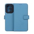 Inteligentné trojuholníkové puzdro pre Xiaomi Redmi 15C 4G EU / 15C 5G EU (173.16 x 81.06 x 8.2 mm) modrá