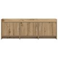 vidaXL TV skrinka 130 x 33 x 47 cm Dub artisan Kompozitné drevo