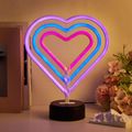 MANTA SRDCE II, LED Neon plexi dekorácia