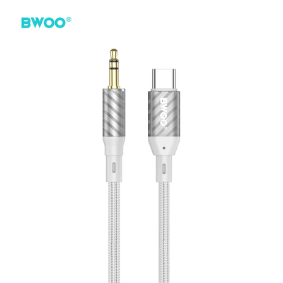 BWOO AUX kábel Type C na 3,5 mm jack audio AUX074