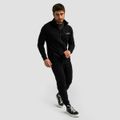 Mikina so zipsom Limitless Black - GymBeam, veľkosť XXXL, veľkosť oblečenia XXXL