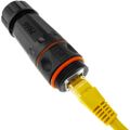 Káblová vodotěsná spojka PremiumCord STP RJ45 Cat.5e/6, IP68