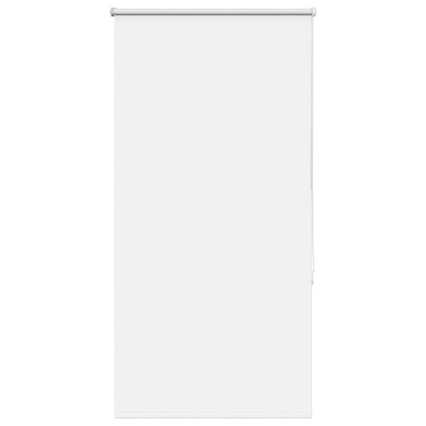 vidaXL Roleta Zatemnenie biela 85x130cm Šírka látky 80,7cm Polyester