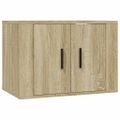 vidaXL Nástenná TV skrinka dub sonoma 57x34,5x40 cm