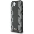 Guess HC MagSafe PU Checkered Pattern case for iPhone 16e Black