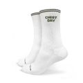 Ponožky GymRat 3Pack White - GymBeam, veľkosť M