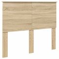 vidaXL Úložná posteľ Sonoma dub 135 x 190 cm Kompozitné drevo