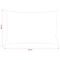 vidaXL Poťah na podložku 6 pcs HEERLEN Antracitová 50 x 75 cm