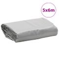 vidaXL Celta sivá 5x6 m 650 g/m²