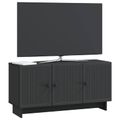 vidaXL TV skrinka 99 x 34,5 x 50 cm Čierna Kompozitné drevo