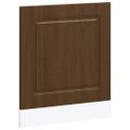 vidaXL Panel umývačky riadu Kalmar hnedý dub 60x1,5x57 cm kompozitné drevo