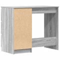 vidaXL Stôl sivý dub sonoma 90x45x76 cm spracované drevo