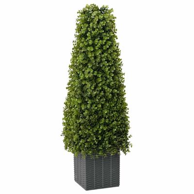 vidaXL Eukalyptová tráva veža Zelená 27 x 27 x 90 cm Plast