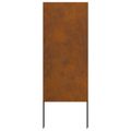 vidaXL Záhradná clona na súkromie Rezací Hrdzavý 50 x 140 cm