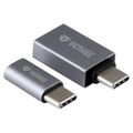 Adaptér YENKEE YTC 021 USB C na Micro USB,USB A