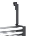 vidaXL Organizér pod umývadlo 34x12x26 cm hliníkový