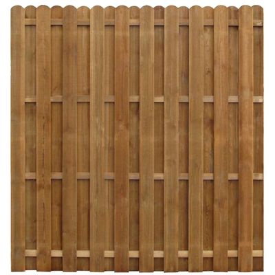 vidaXL Plotový panel, impregnovaná borovica 170x170 cm
