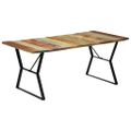 vidaXL Jedálenský stôl 180x90x76 cm, recyklovaný masív
