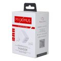 Sieťová nabíjačka MX THUNDER PD 35W, 2xUSB-C biela