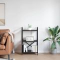vidaXL Regál na knihy 3 úrovní 56 x 34 x 96 cm Kompozitné drevo