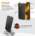 Ugly Rubber Vogue puzdro pre iPhone 15 Plus 6,7" číre