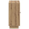 vidaXL Skriňa na topánky EDE 59,5 x 39,5 x 90 cm Kompozitné drevo