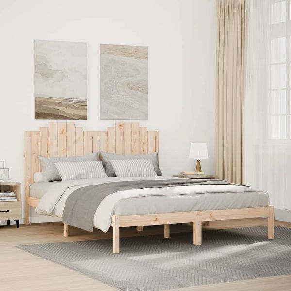 vidaXL Extra dlhá posteľ bez matraca 140x210 cm masívne drevo