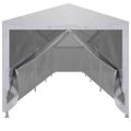 vidaXL Párty stan s 10 sieťkovanými bočnými stenami 12x3 m