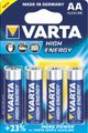 Varta HighEnergy AA 4x