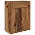 vidaXL Komoda staré drevo 60x30x75 cm kompozitné drevo