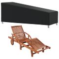 vidaXL Obaly na ležadlá 2 ks 210x80x45/75 cm, 420D oxfordská látka