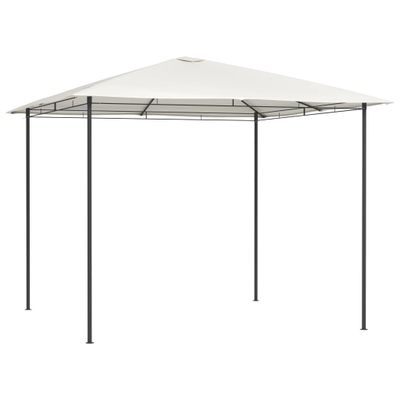 vidaXL Altánok 3x3x2,6 m krémový 160 g/m²