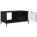 vidaXL Konferenčný stolík Čierny dub 90 x 49 x 46 cm Kompozitné drevo